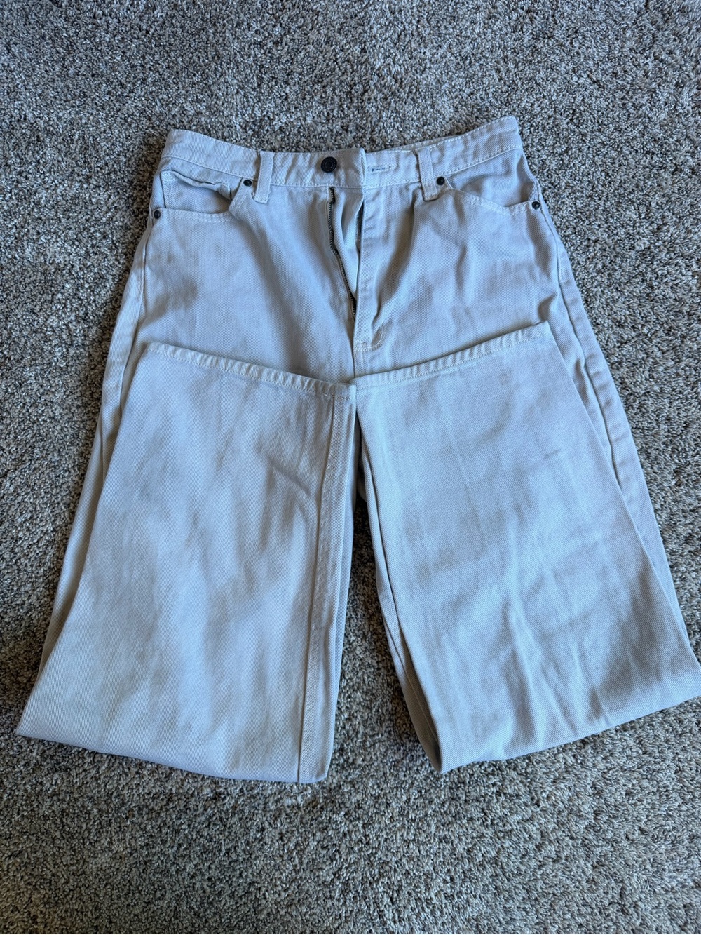 RSQ low rise grayish tan jeans